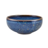 Aqua Blue Terra Porcelain Belly Bowl 